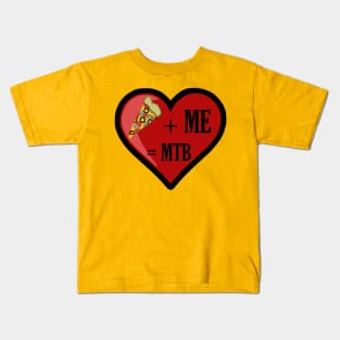 Pizza And Me Are MTB Kids T-Shirt